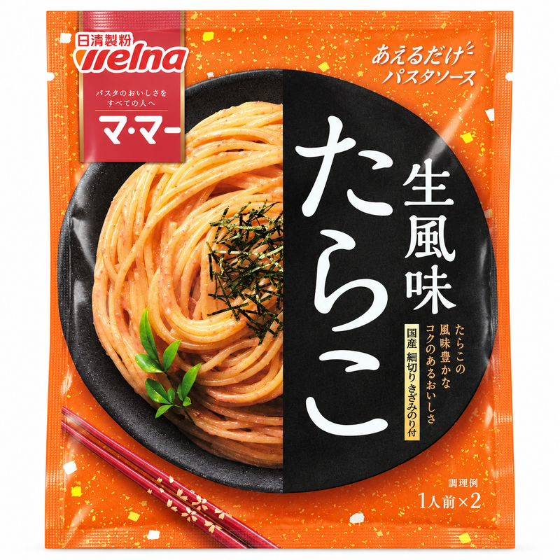 Nisshin Welna Mama Pastasås med Tarako 48,8g