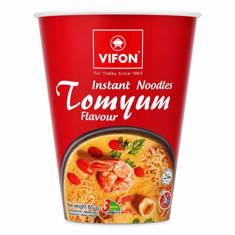 Vifon Snabbnudlar Tom Yum-smak 60g