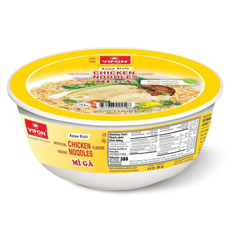 Vifon Instant Noodles Chicken Flavour (Mi Ga) 越南鸡肉面 85g