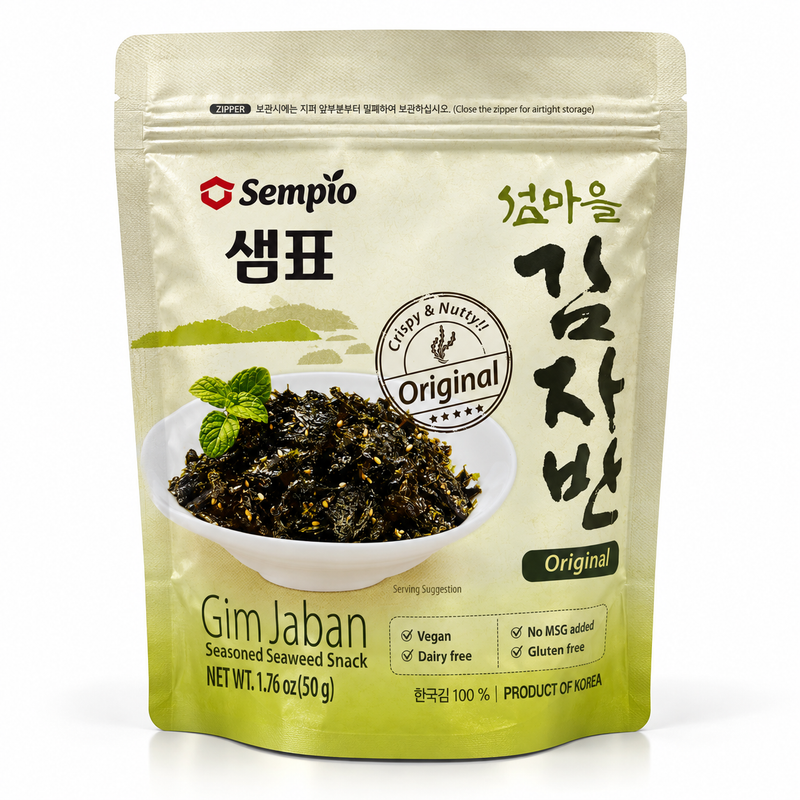 Sempio Kryddat Sjögrässnack Original 50g