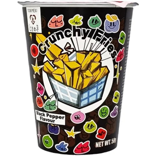 Tokimeki Krispiga pommes frites med svartpepparsmak 50g