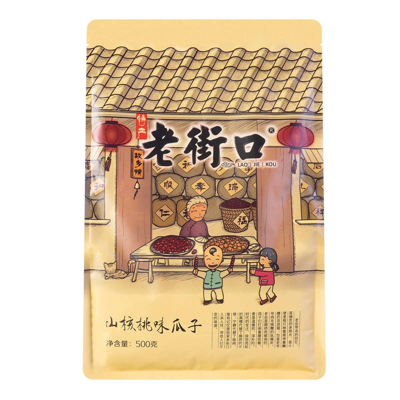 Lao Jie Kou Sunflower Seeds Walnut Flavour  500g