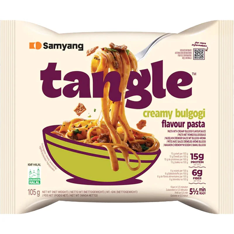Samyang Tangle Creamy Bulgogi Pasta  三养韩式奶油牛肉味意面 105g