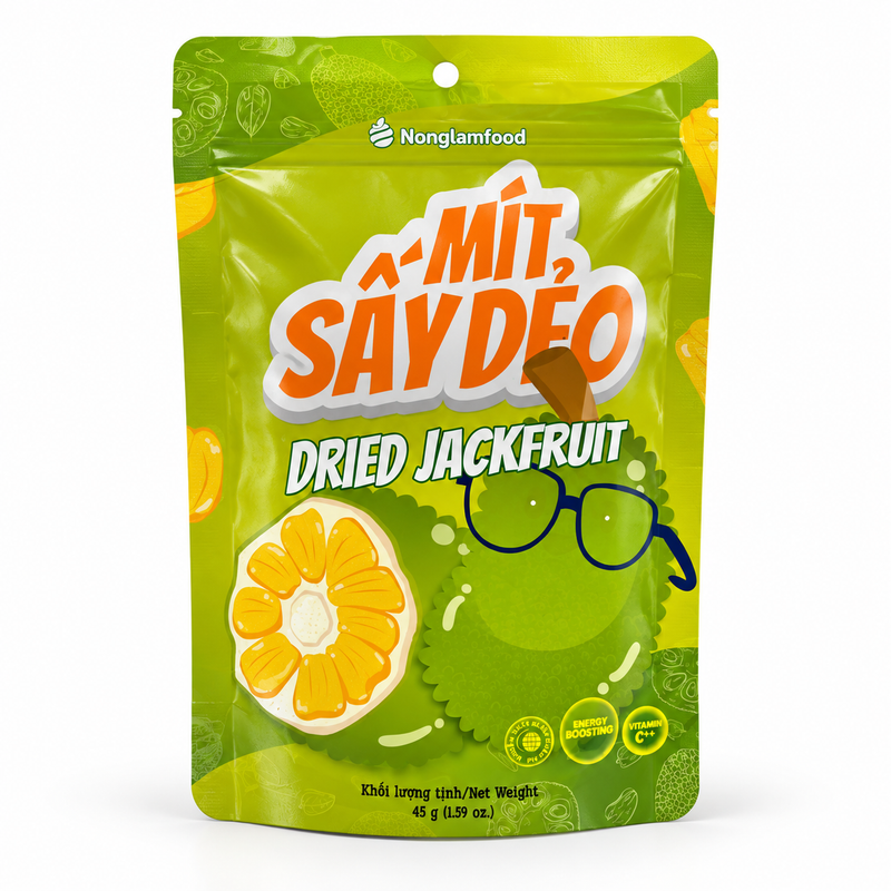 Nonglamfood Mjuk Torkad Jackfrukt 45g