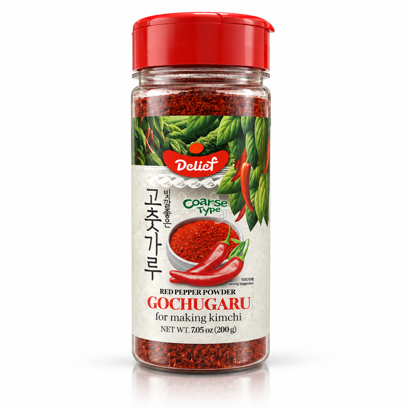 Delief Gochugaru Koreanskt Chilipulver Grovmalet 200g