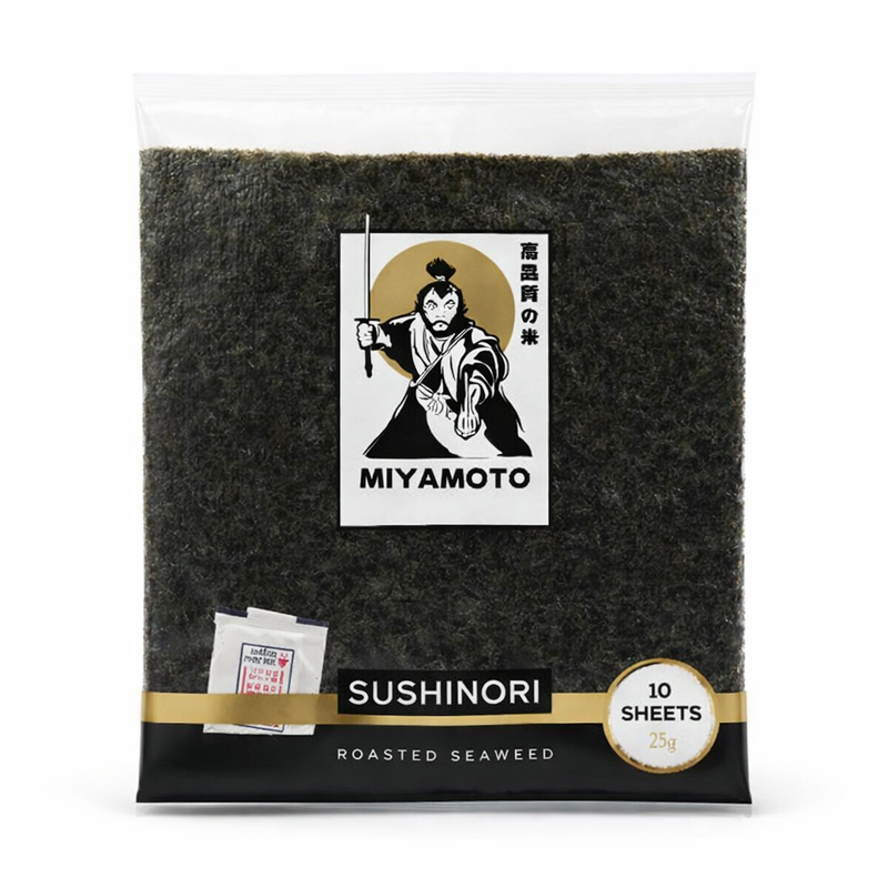Miyamoto Premium Rostad Sushi Sjögräs (Nori)  25g