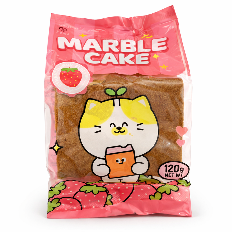 Tokimeki Mjuk kaka med Jordgubbsmak 120g