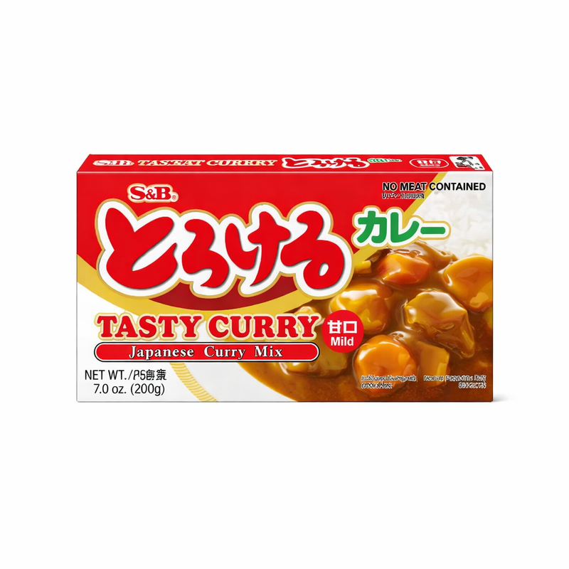 S&B Tasty Curry Mix Mild  200g