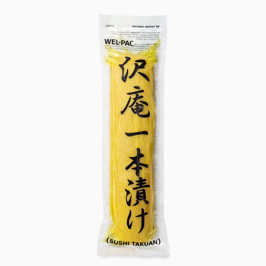Wel Pac Inlagd Gul Rättika 500g | Oriental Shop Sverige