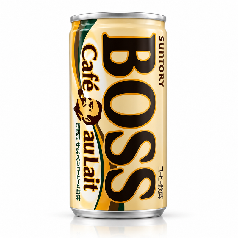 Suntory BOSS Café au Lait 185g
