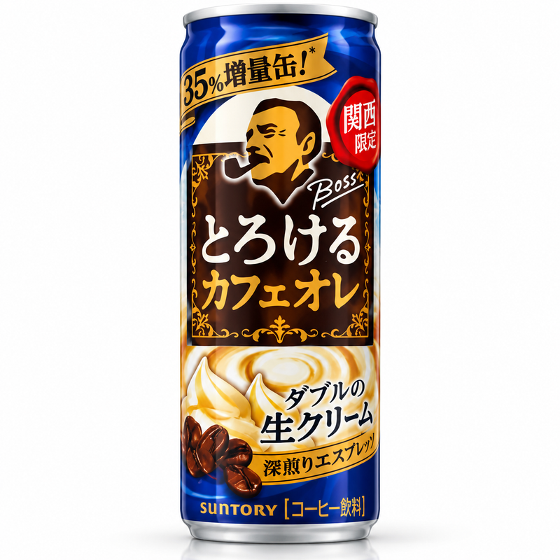 Suntory BOSS Torokeru Café au Lait 250g