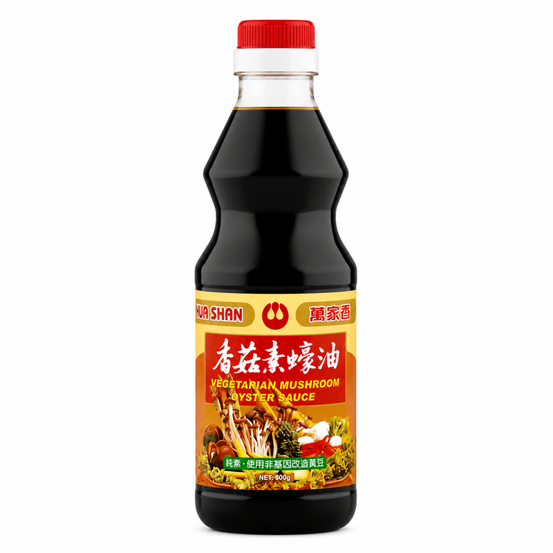 万家香香菇素蚝油 600克