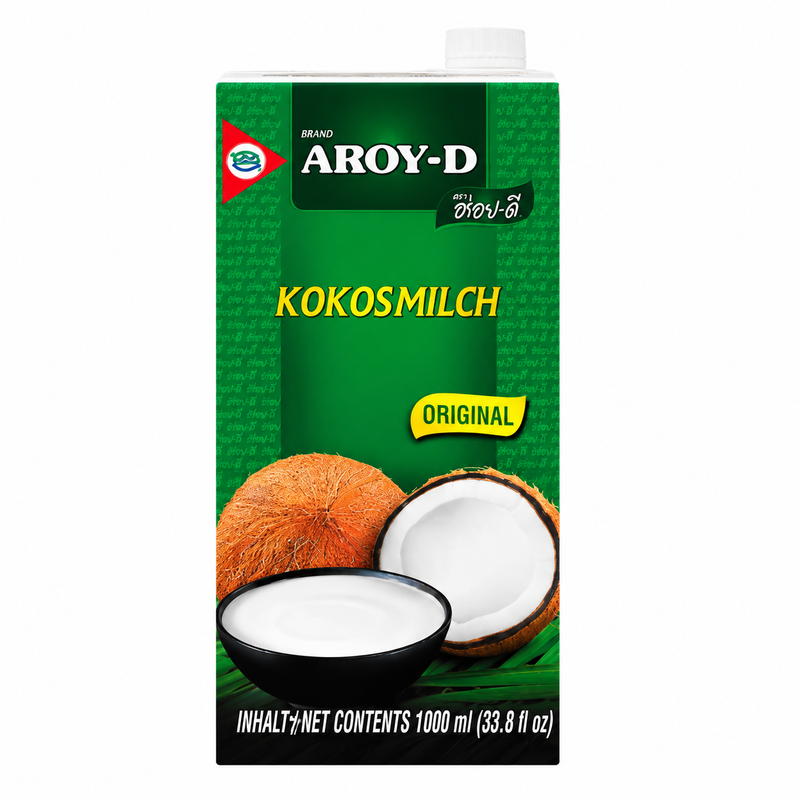 Aroy-D Thailändsk Original Kokosmjölk 1000ml
