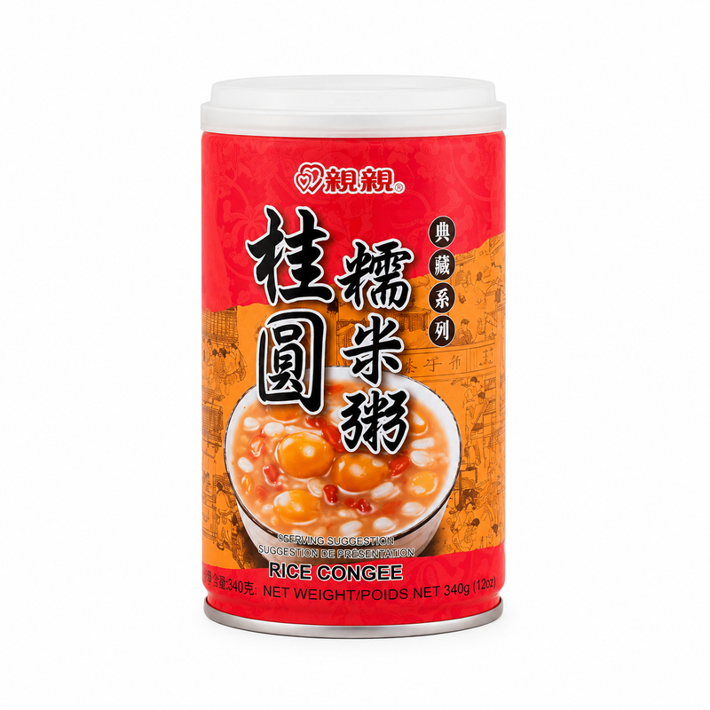 Chin Chin Longan & Sticky Rice Porridge 340g