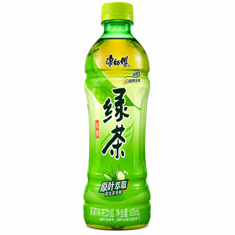 Master Kong Låg­sockrat Grönt Te 500ml