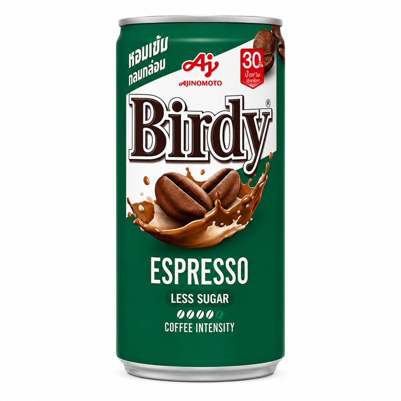 Ainomoto Birdy Espresso Less Sugar Kaffedryck 170ml