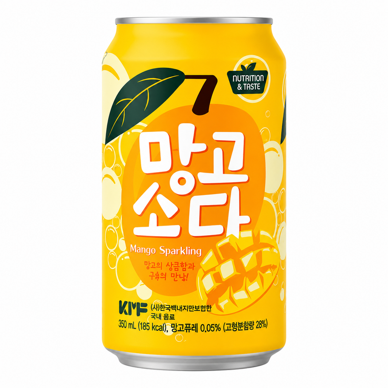 SFC BIO Kolsyrad Läskedryck med Mangosmak 350 ml