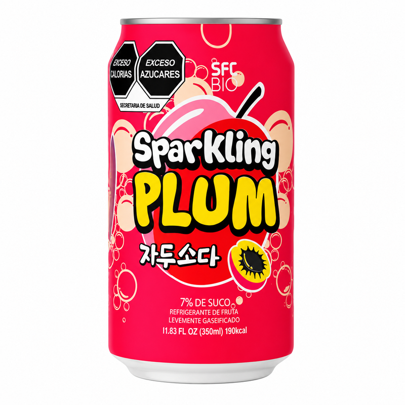 SFC BIO Kolsyrad Plommondryck 350ml