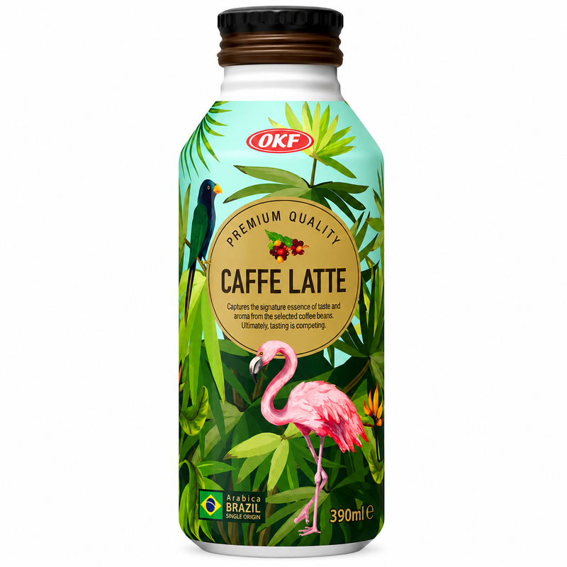 OKF Caffè Latte Kaffedryck 390ml