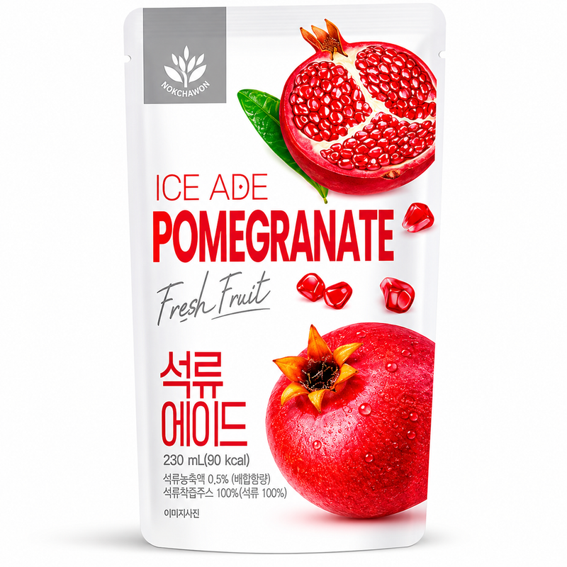 Blance Grow Ice Ade Dryck med Granatäppelsmak 230ml