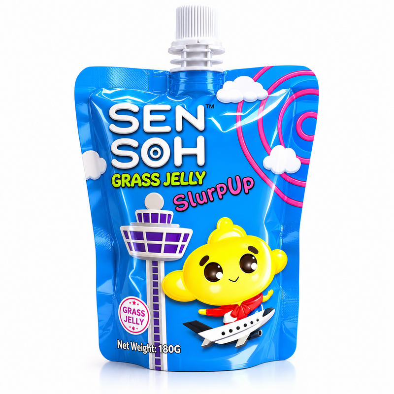 Sen Soh Grass Jelly SlurpUp Gelédryck 180g