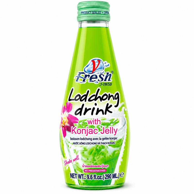V-Fresh Lodchong-dryck med konjakgelé och kokossmak 290ml