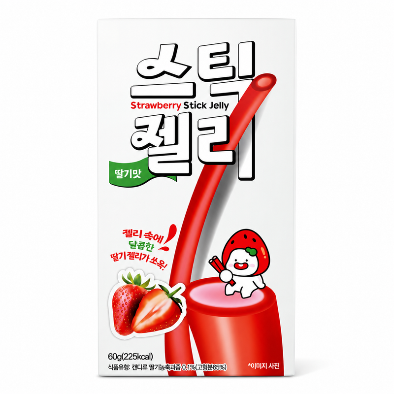 Kunyoung Jordgubbssmakande stickgelé 60g
