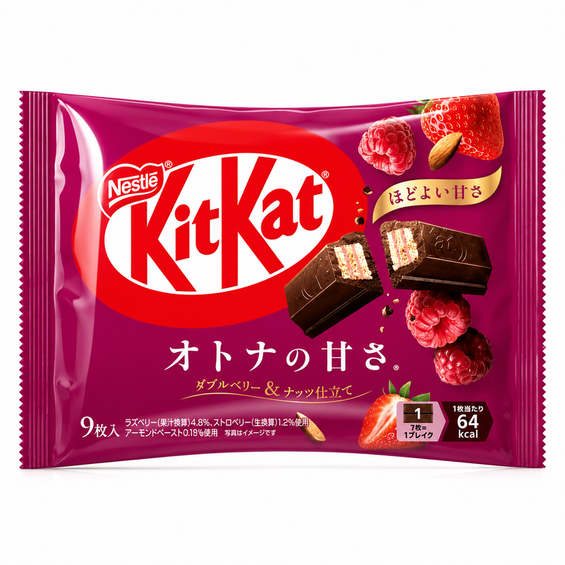 Nestlé KitKat Mini Hallon/Jordgubb & Nötter 101,7 g