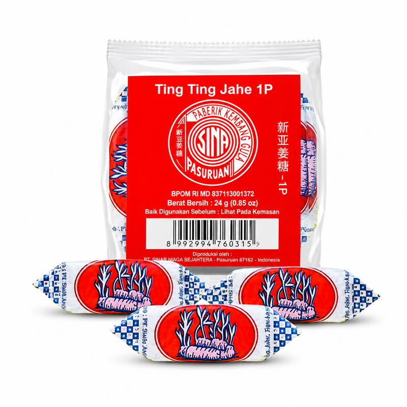 Sina Ingefärsgodis 24g (8st)
