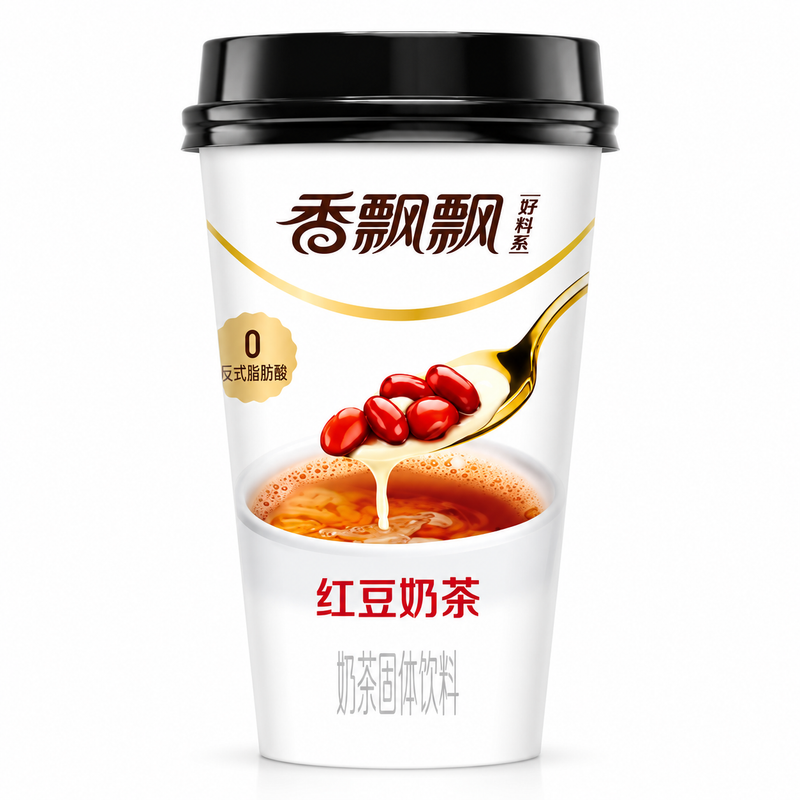 Xiang Piao Piao Instant Milk Tea med röda bönor 64g
