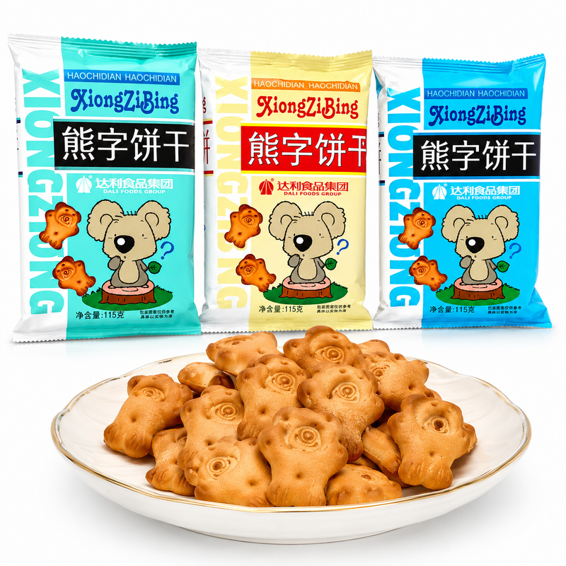 Daliyuan XiongZiBing Kex Jordnötskex 115g
