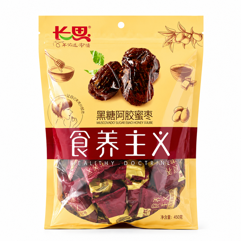Changsi Honungsjujuber med Muscovadosocker och Ejiao 450g