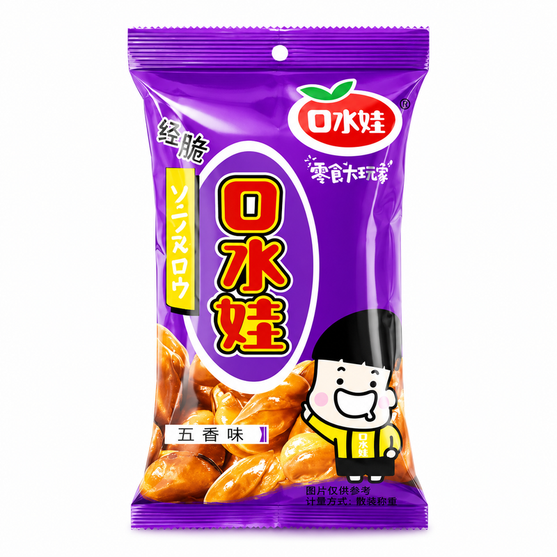 口水娃五香味兰花豆 86g