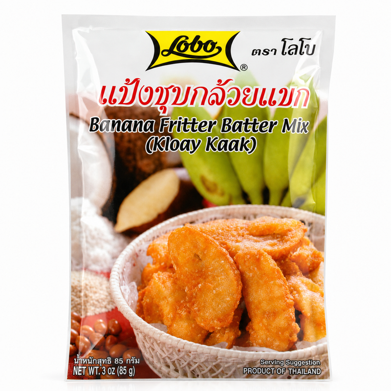 Lobo Banana Fritter Batter Mix 捞派香蕉炸粉 85克