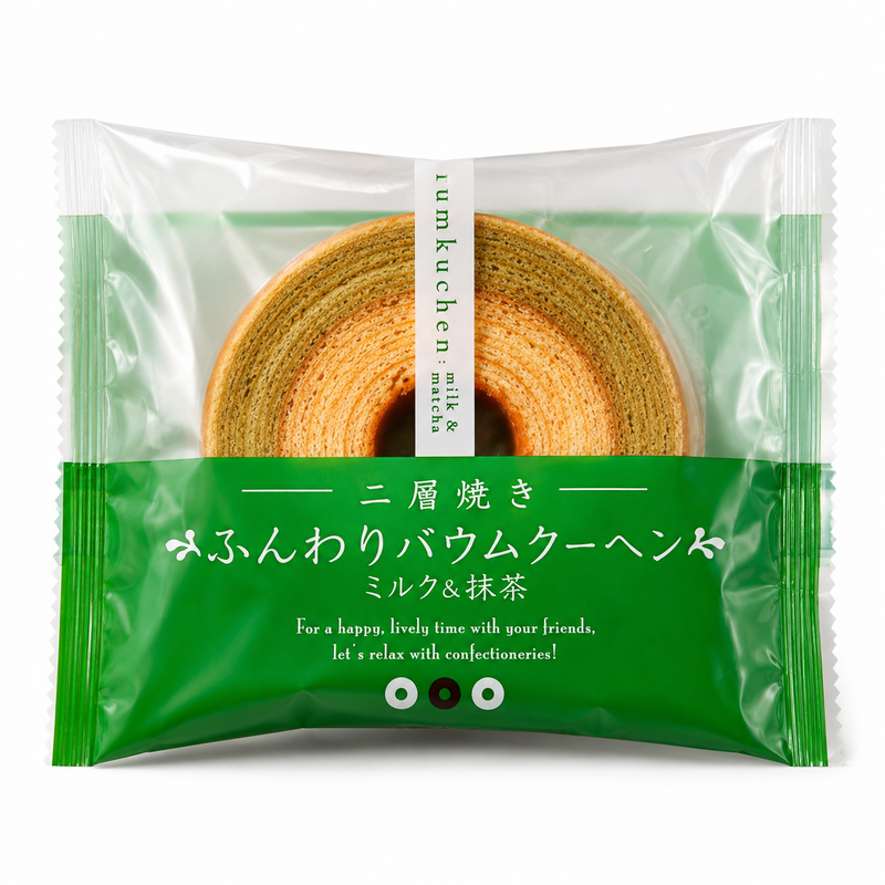 Taiyo Bamkuchen med Matchasmak 75g