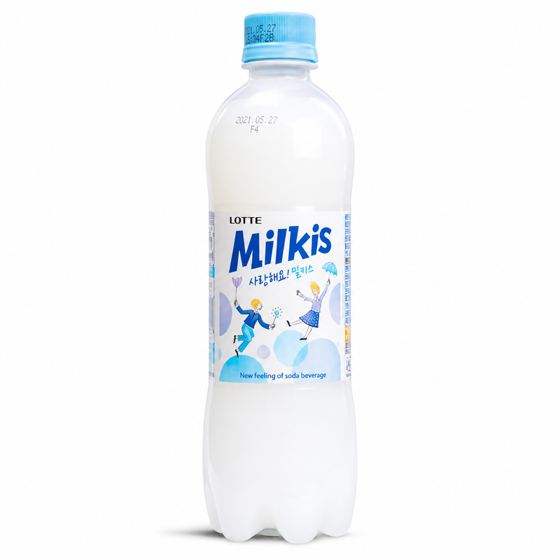 LOTTE Milkis Kolsyrad läskedryck med mjölk- och yoghurtsmak 500ml