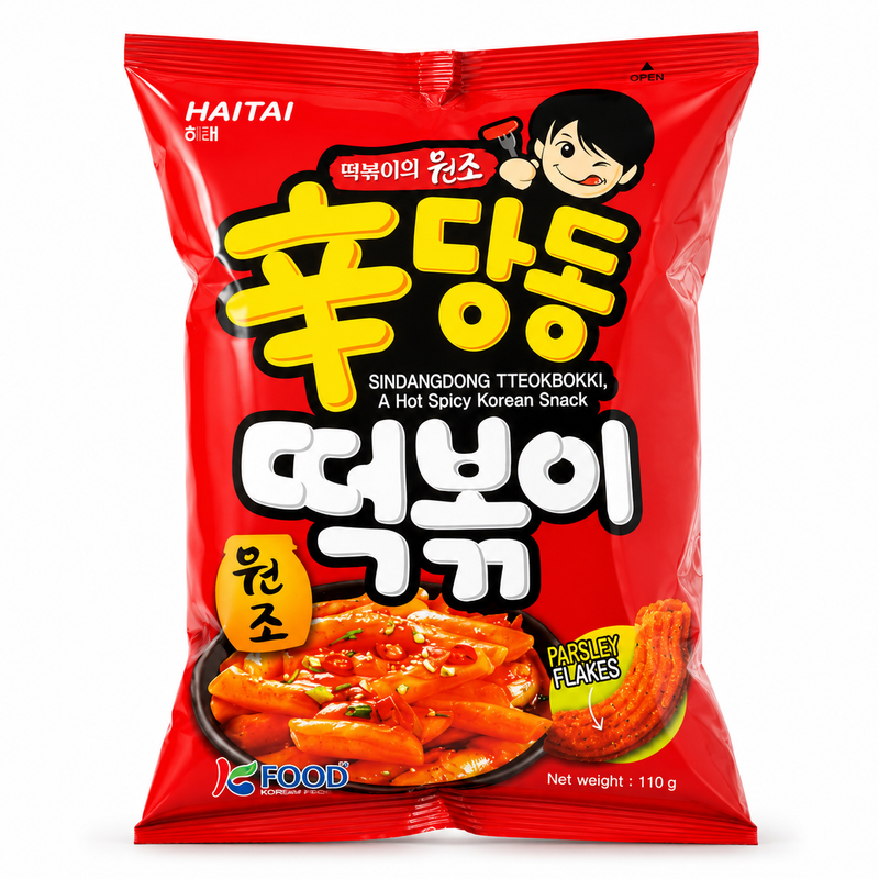Haitai Tteokbokki-kakor med stark smak 110g