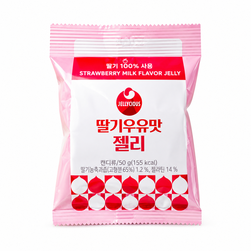 Seoul Milk Jordgubbsmjölksgelé 45g