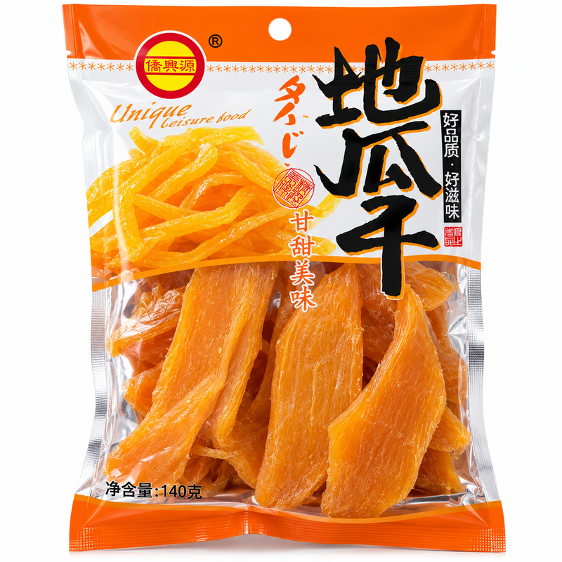 Qiaoxingyuan Torkad Sötpotatis 140g