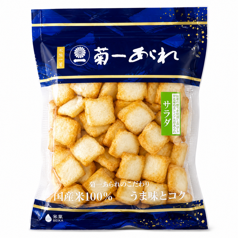 Kikuichi Riskakor med Saltsmak 100g