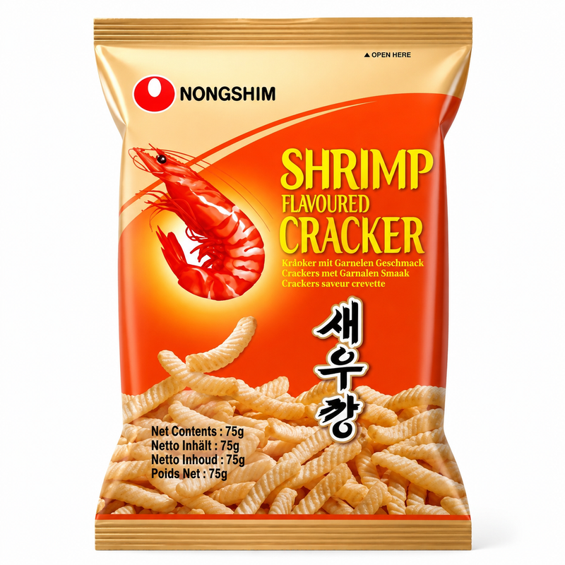 Nongshim Räksmakande Snacks 75g