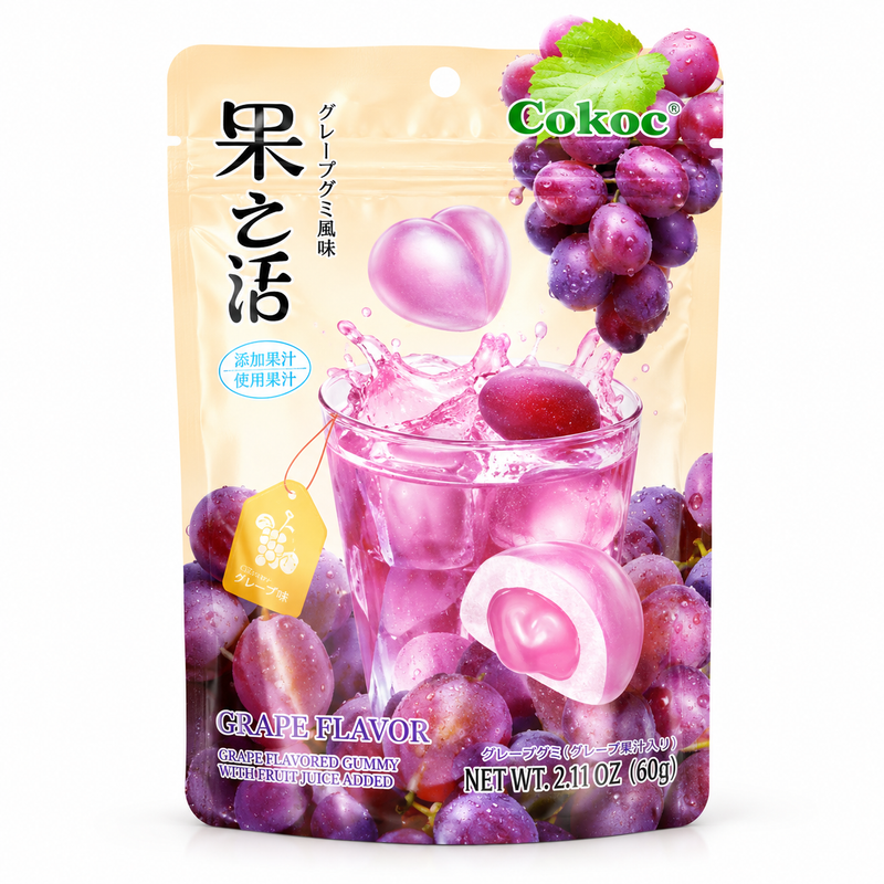 Cokoc Gelégodis med Druvsmak 60g