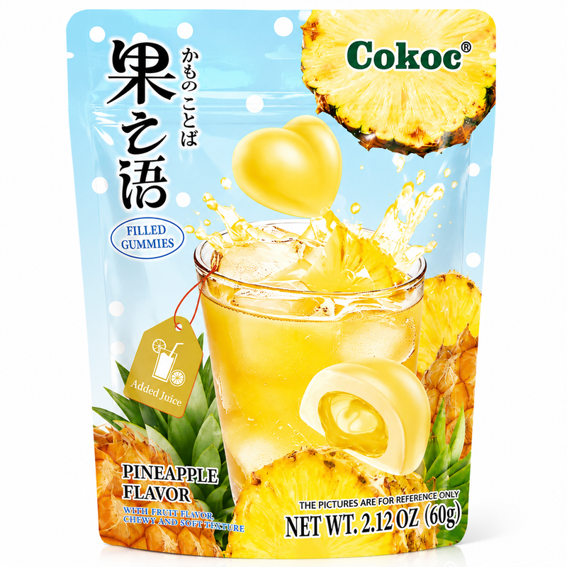 Cokoc Gelégodis med Ananassmak 60g