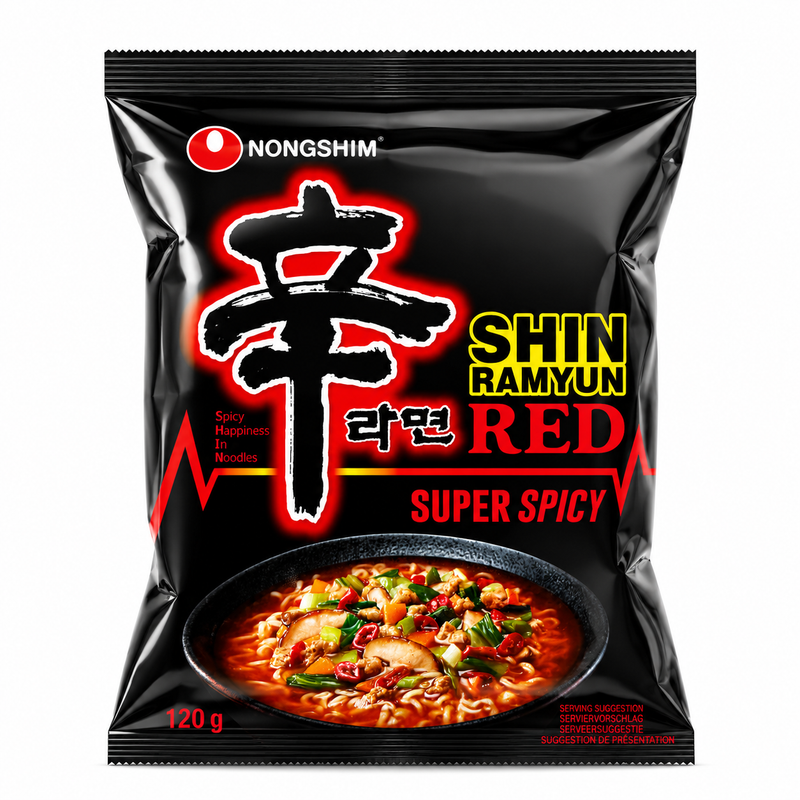 Nongshim Red Superstarka Nudlar 120g