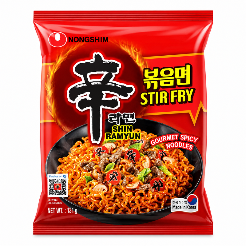 Nongshim Shin Ramyun Stir-Fried Nudlar 131g