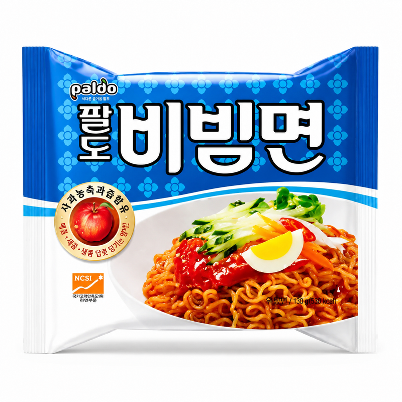 Paldo Bibim Men Dry Korean Noodles 130g