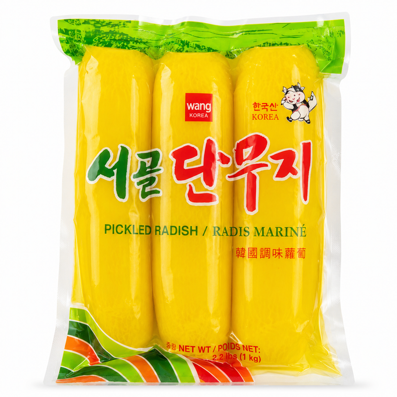 Wang Korea Inlagd Rättika (Danmuji) Skivad 1kg