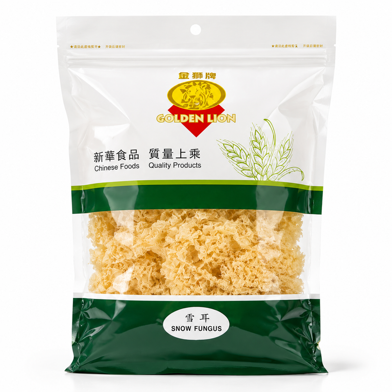 Golden Lion Torkad Vit Tremella (White Fungus) 75 g