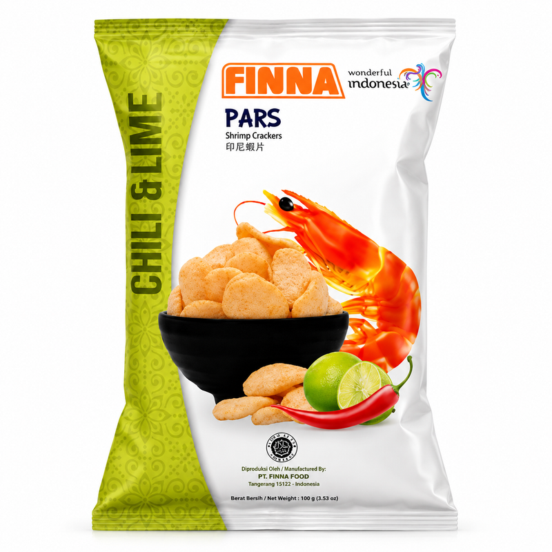 Finna Pars Räkchips Chili & Lime 70g