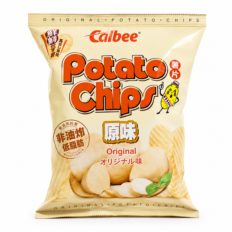 Calbee Original Potatischips 55g
